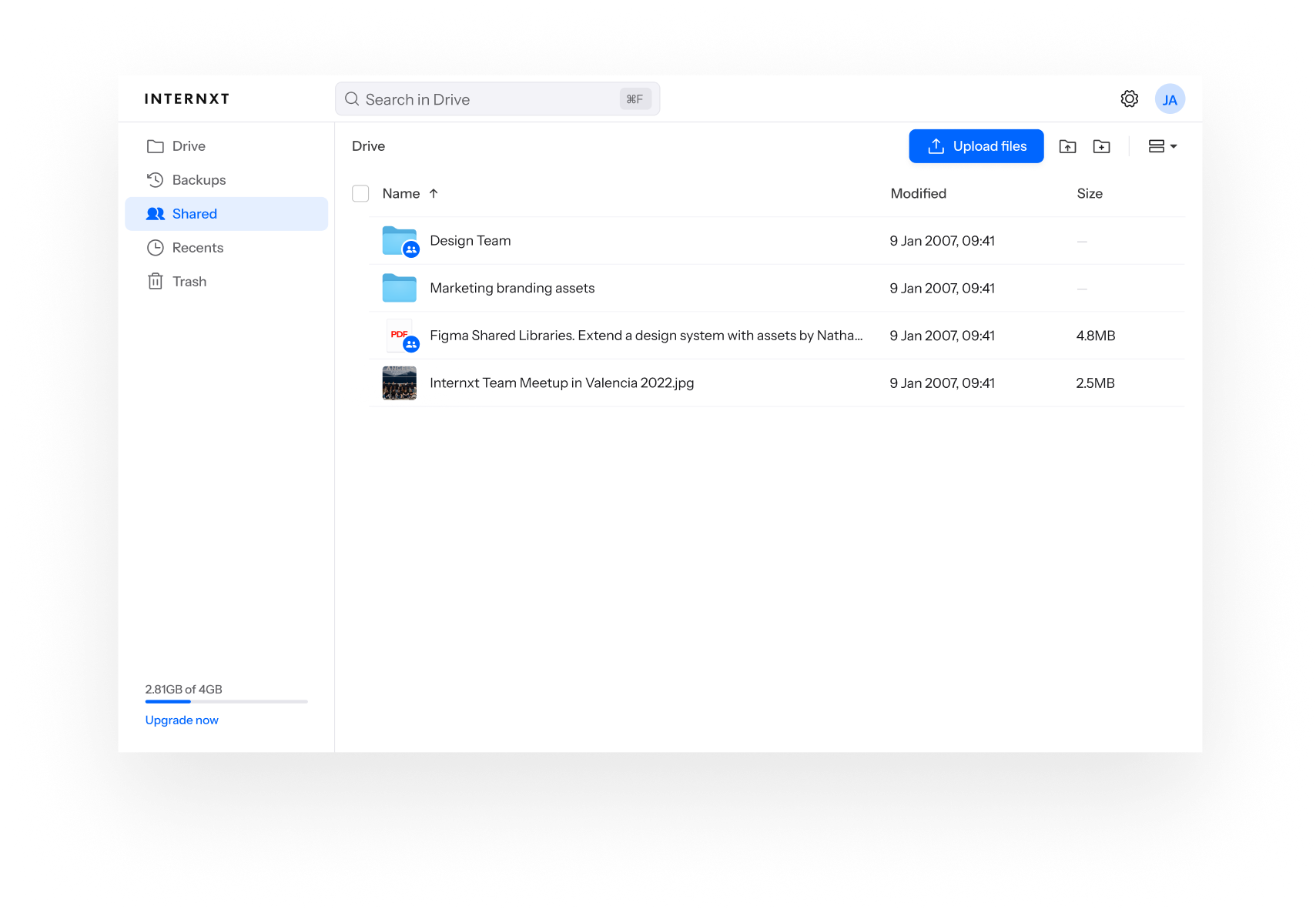 Generous upload limits Solution